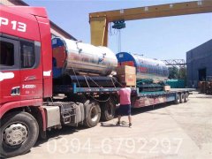 十吨天然气真空热水锅炉