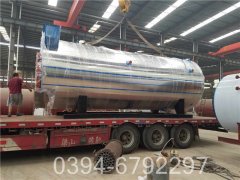 15吨液化气热水锅炉