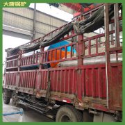 台湾十二吨低氮导热油炉